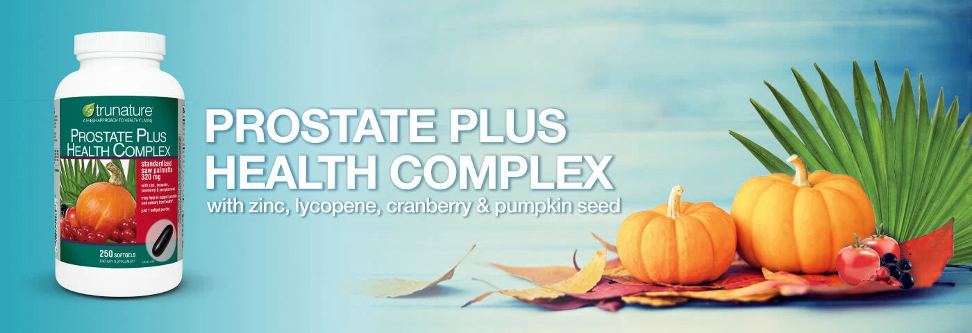 TruNature Prostate Plus Health Complex – 250 Softgels | Prostate Support | Made in USA